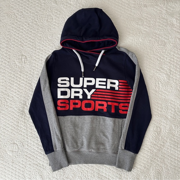 Superdry Other - SuperDry Sports Wear Colorblock Hoodie Sweatshirt Pullover Medium